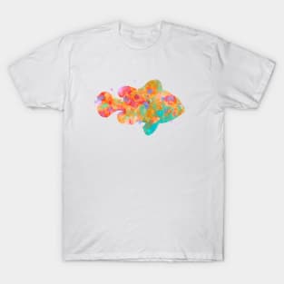 Clown Fish Watercolor Painting T-Shirt